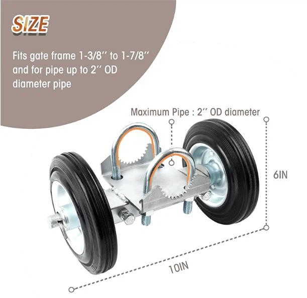 Chain Link Fence Gate Wheel Bracket price